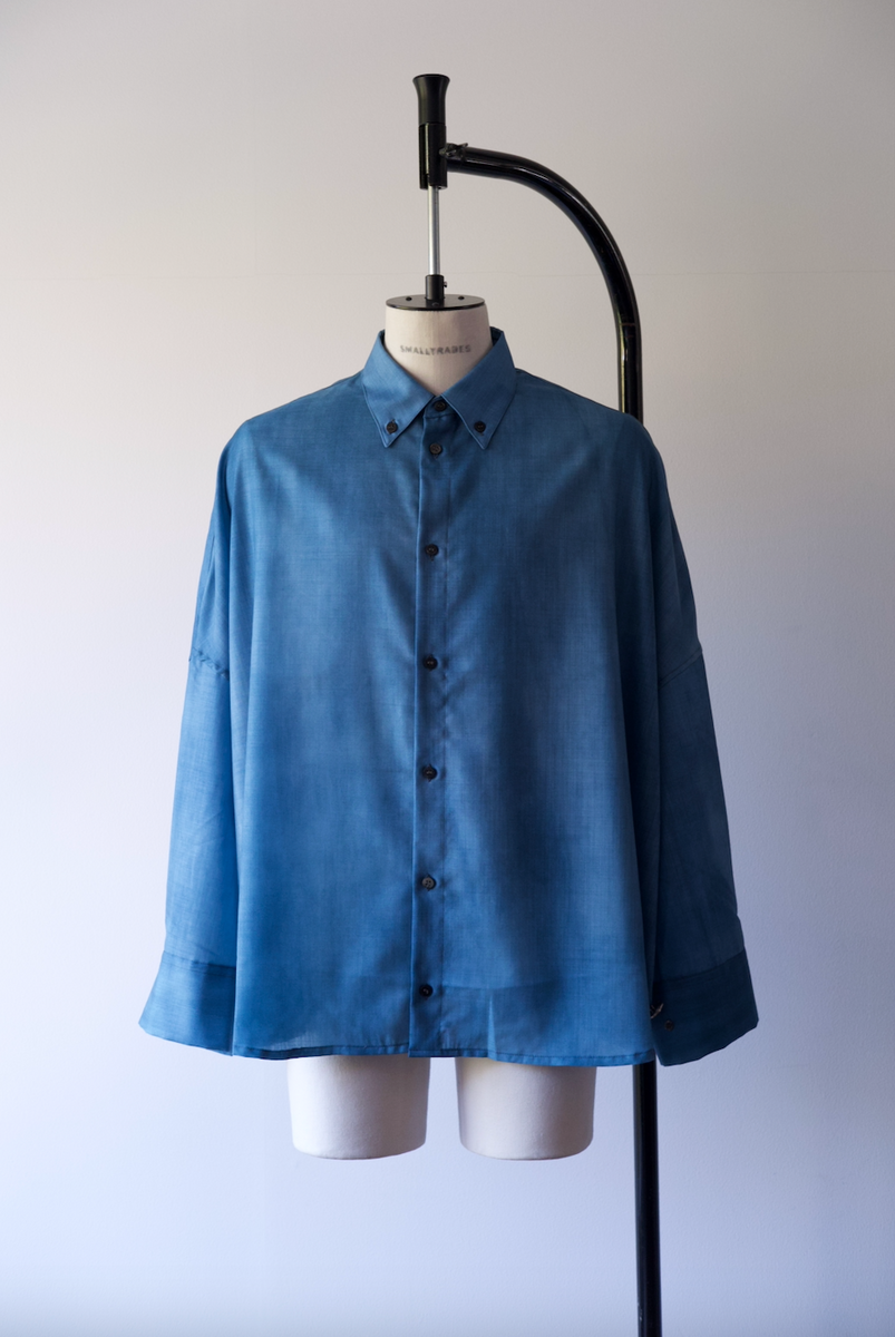 トップス SHINYAKOZUKA [ GIANT SHIRT ] BLUE GIANT SHIRT – SHINYAKOZUKA