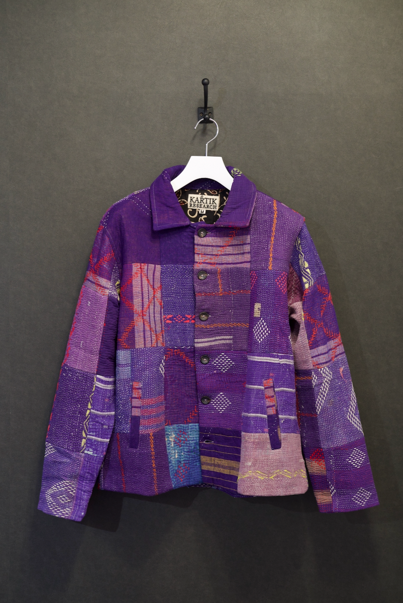 Vintage Kantha Patchwork Jacket | KARTIK RESEARCH – SHINYAKOZUKA