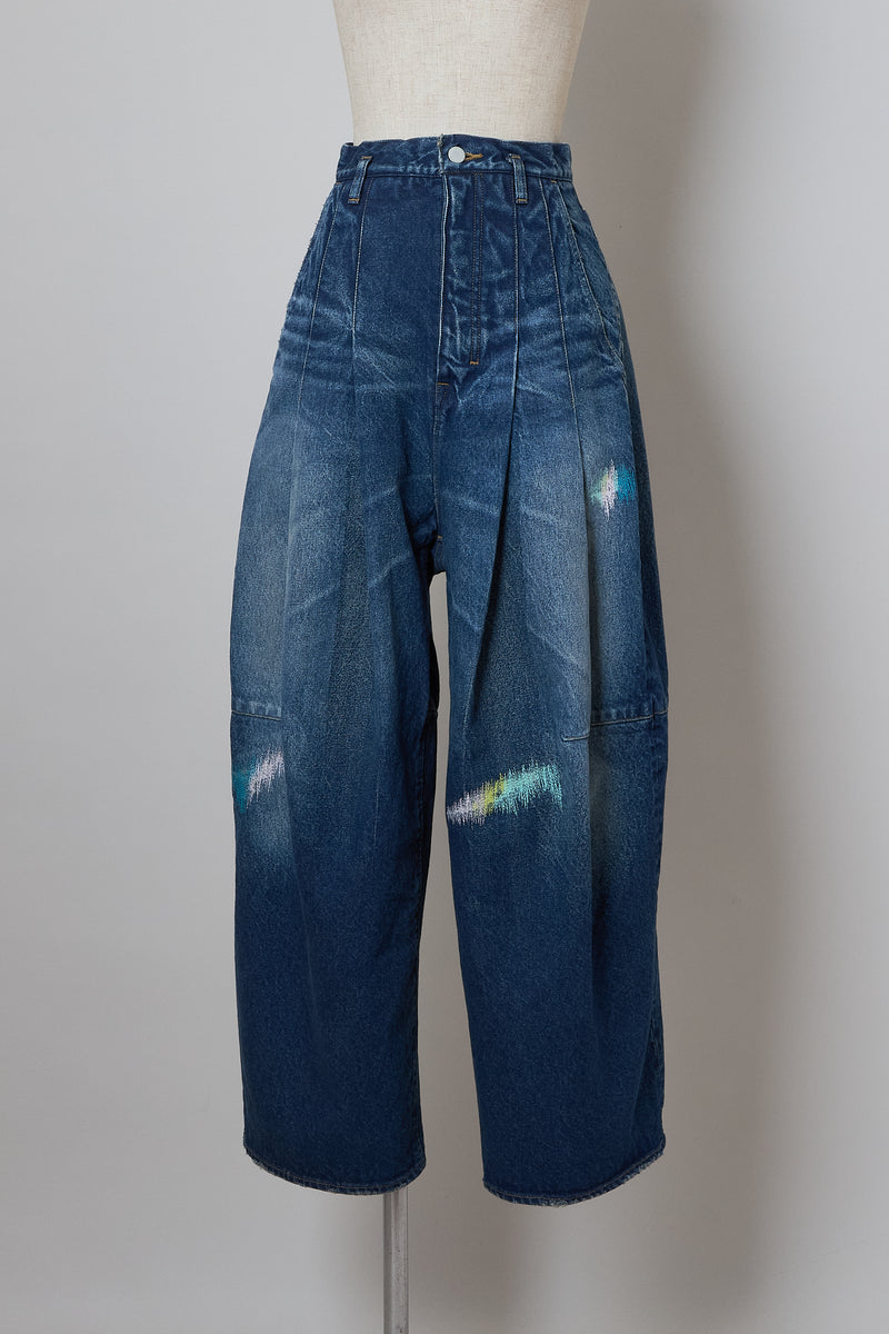 【中古】未使用品 シンヤコズカ SHINYA KOZUKA 25AW ORDINARY CITY BAGGY バギーデニムパンツ ジーンズ S ブラック 2502SK35D_INDIGO_1_1200x1200.