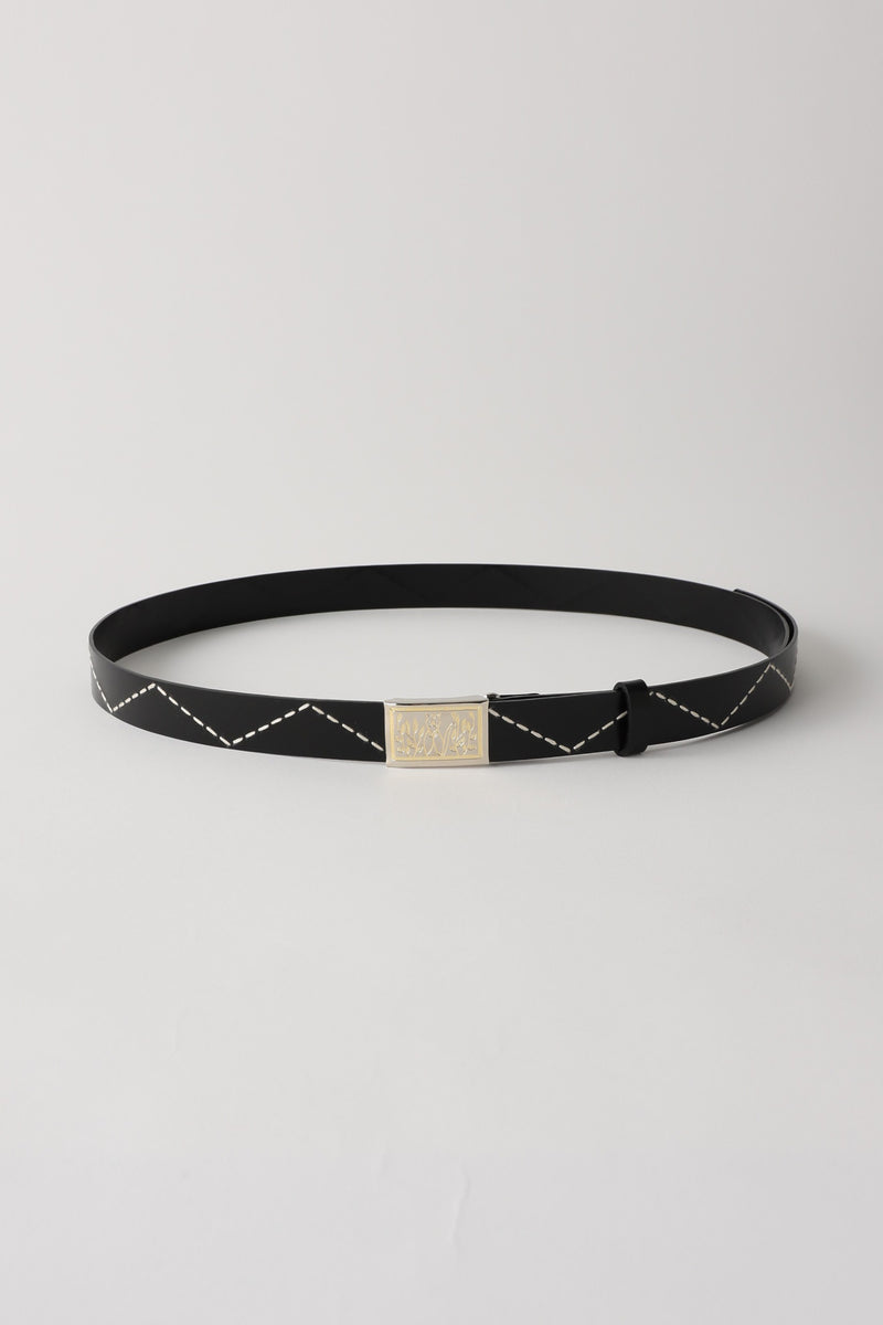 picturesque ojisan belt with embroidery – SHINYAKOZUKA