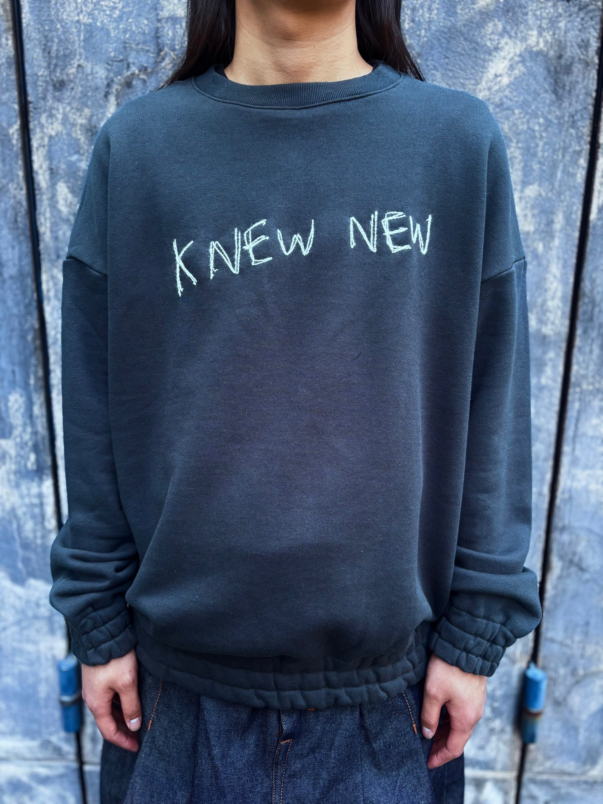 【新品未使用】 knosis 新作 スウェット ブラック XL KNEW NEW (HOME CREW) – SHINYAKOZUKA