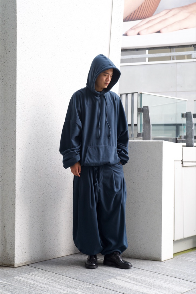 SHINYAKOZUKA ORDINALY HOME BAGGY - BLUE SHINYAKOZUKA ORDINALY HOME BAGGY - BLUE