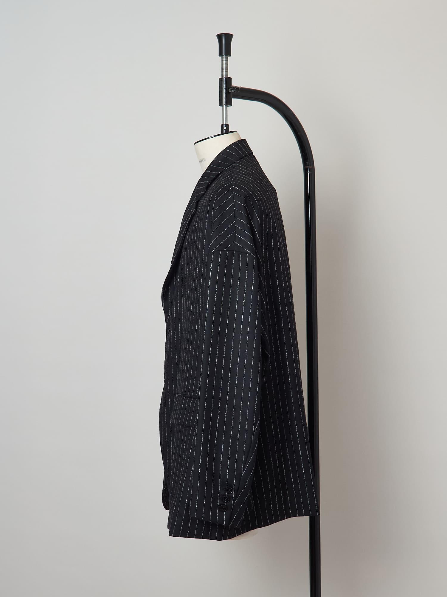 ジャケット・アウター SHINZO Tomokazu Pinstripe Canvas Jacket SHINZO Tomokazu Pinstripe Canvas Jacket