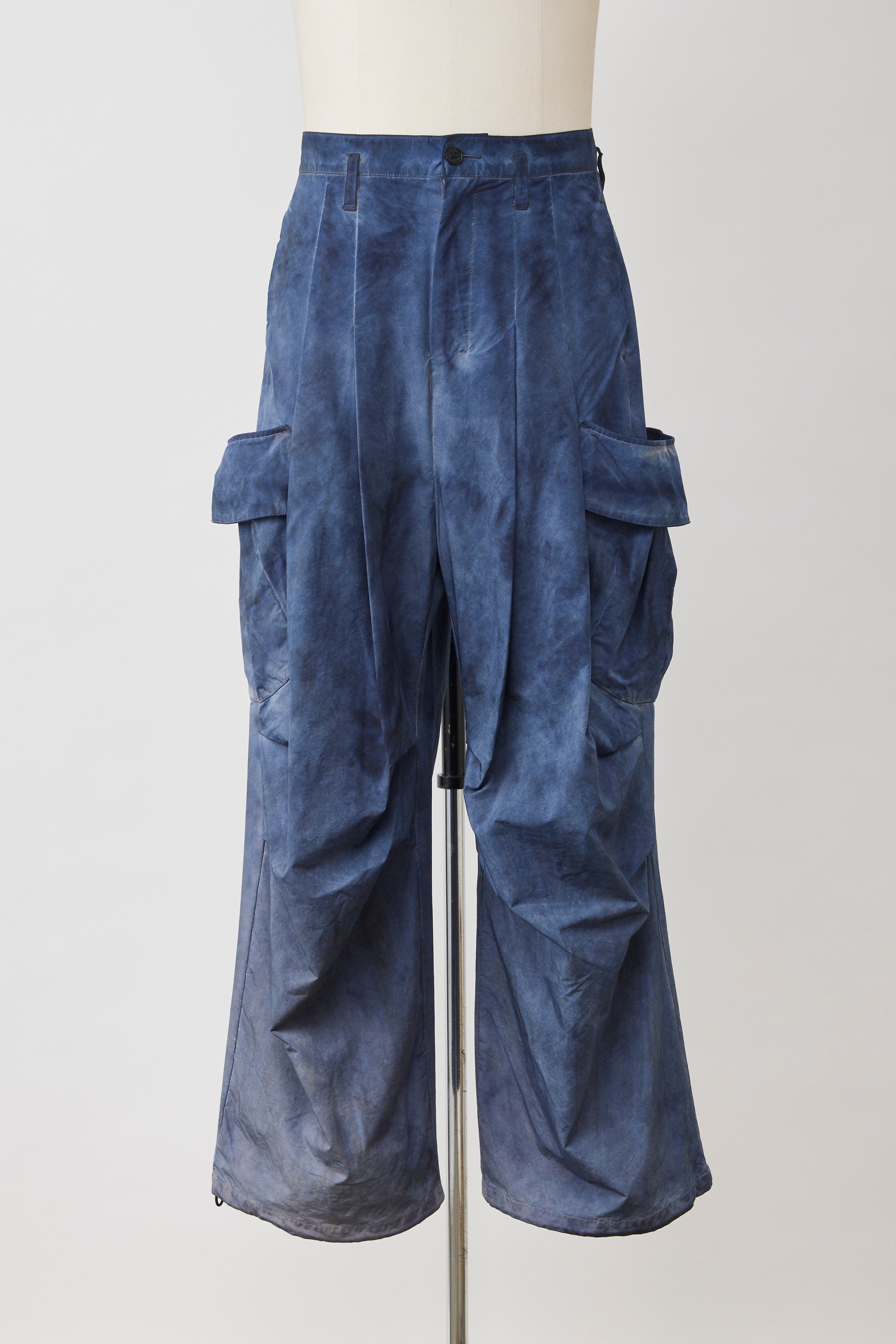 SHINYAKOZUKA ARTIST’SMATERIALIN TROUSERS Shinyakozuka - SHINYAKOZUKA PANTALON WITH DICKIES COLOURLESS