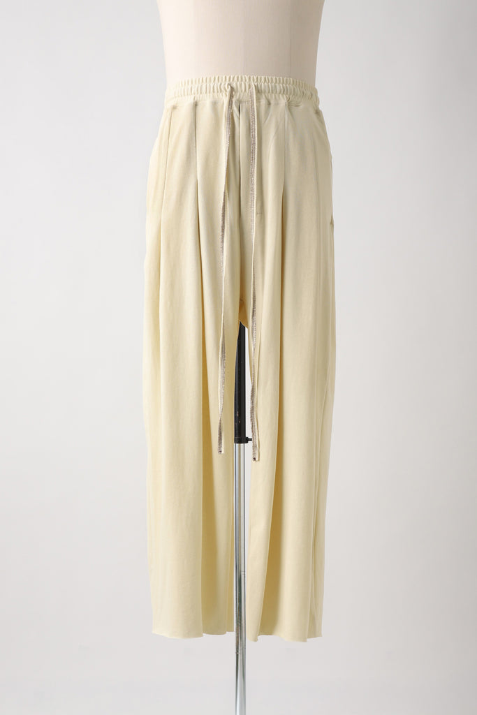 パンツ arincoseyto4tuckpleatsbuggyflarepants DENIM TUCK PANTS | bow.a