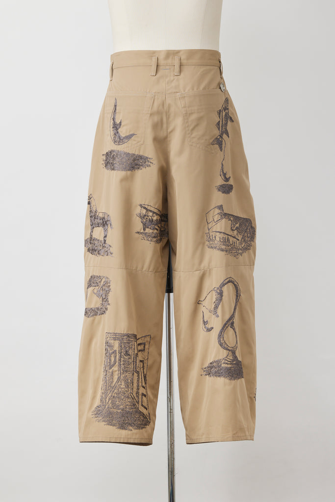 パンツ SHINYAKOZUKA Hi, BAGGY WITH EMBROIDERY Hi, BAGGY WITH EMBROIDERY – SHINYAKOZUKA