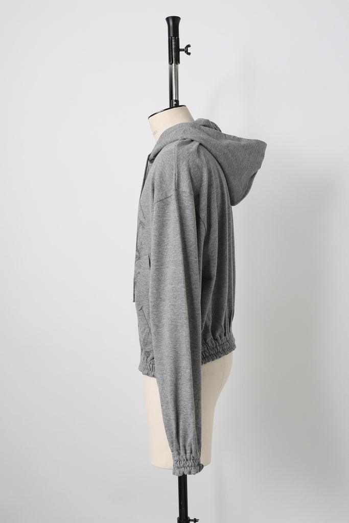 ORDINARY HOME OLD STYLE ZIP HOODIE WITH PRINTING – SHINYAKOZUKA