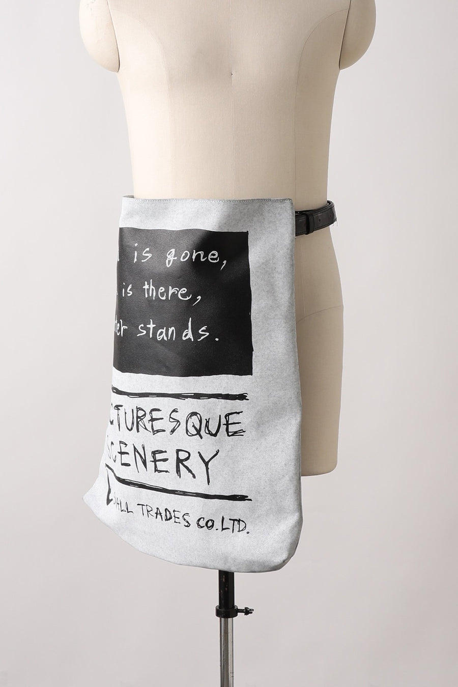 news seller apron bag with TSUCHIYA KABAN
