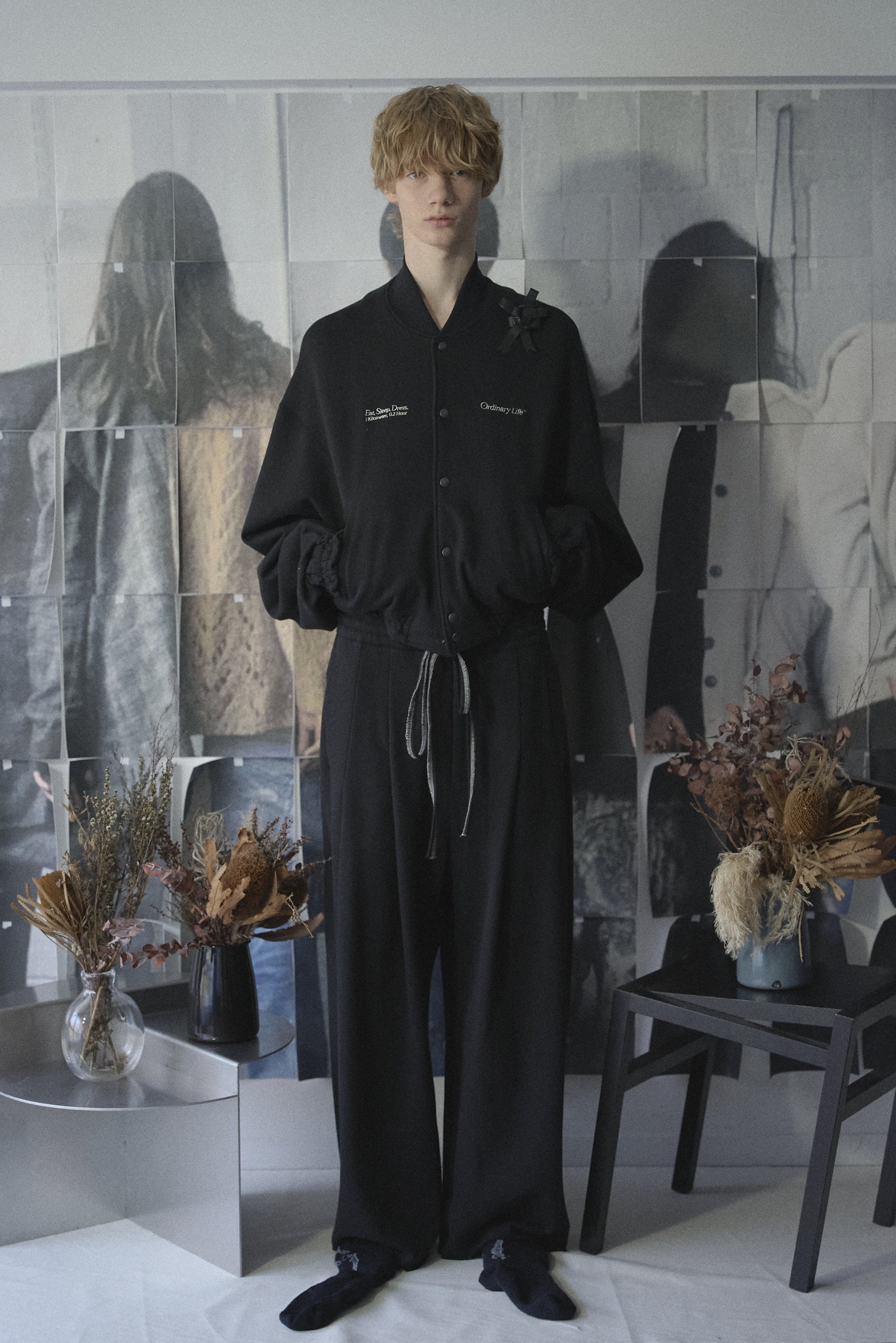 シンヤコヅカ　ordinary  baggy ブラックxs SHINYAKOZUKA [ ORDINARY HOME BAGGY ] BLACK | ロイド・エフ