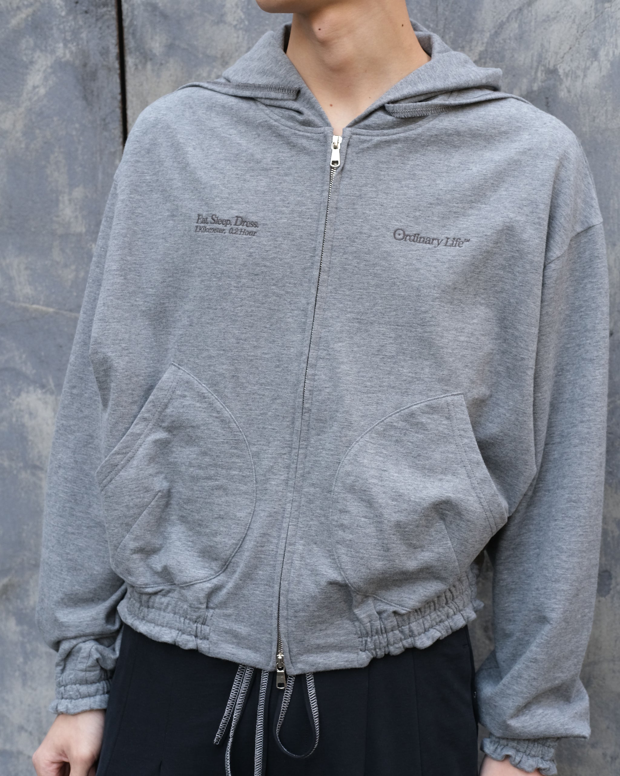 ORDINARY HOME OLD STYLE ZIP HOODIE – SHINYAKOZUKA