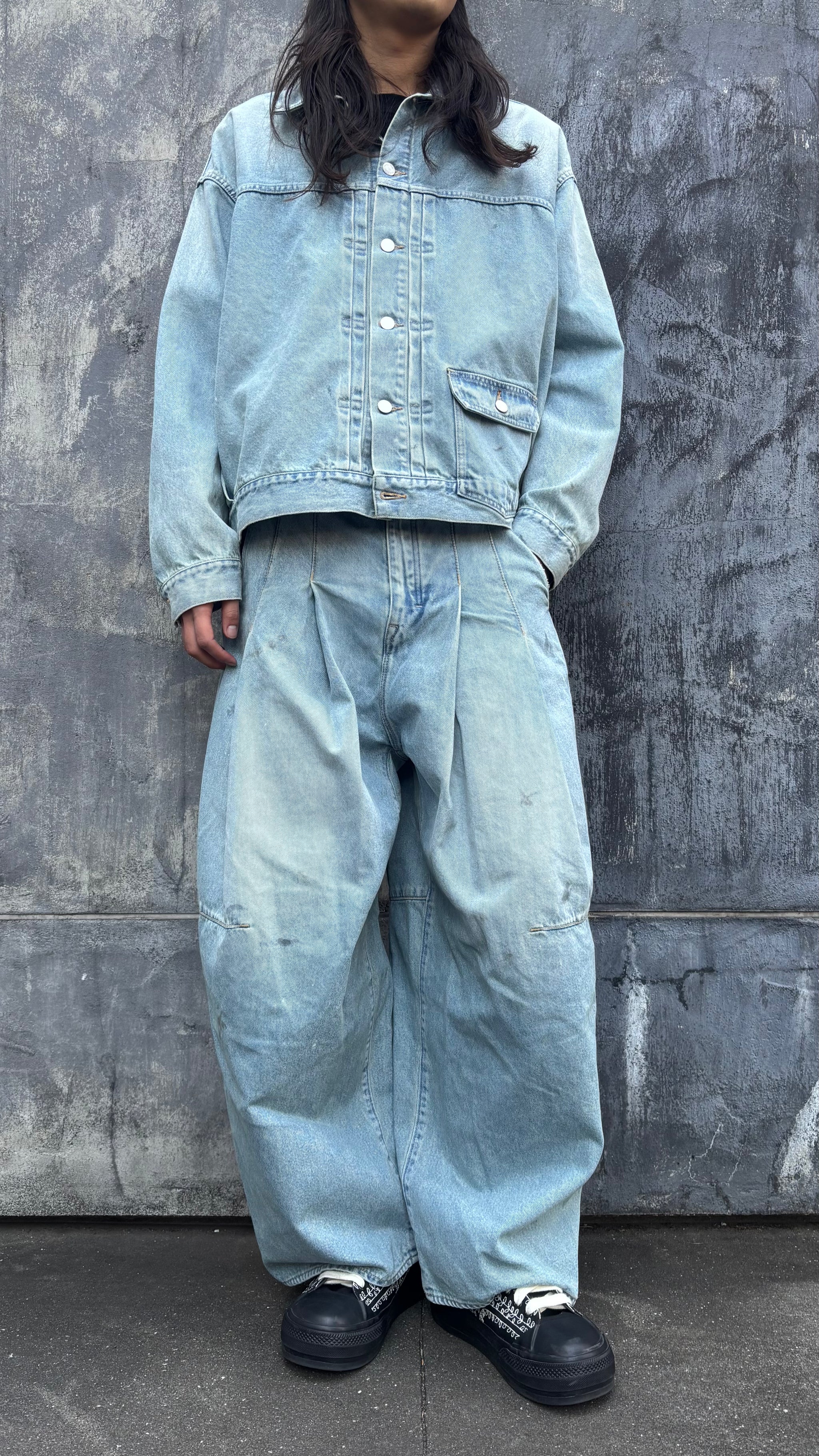 パンツ SHINYA KOZUKA ORDINARY  BAGGY PANTS PAINTED ORDINARY CITY BAGGY – SHINYAKOZUKA