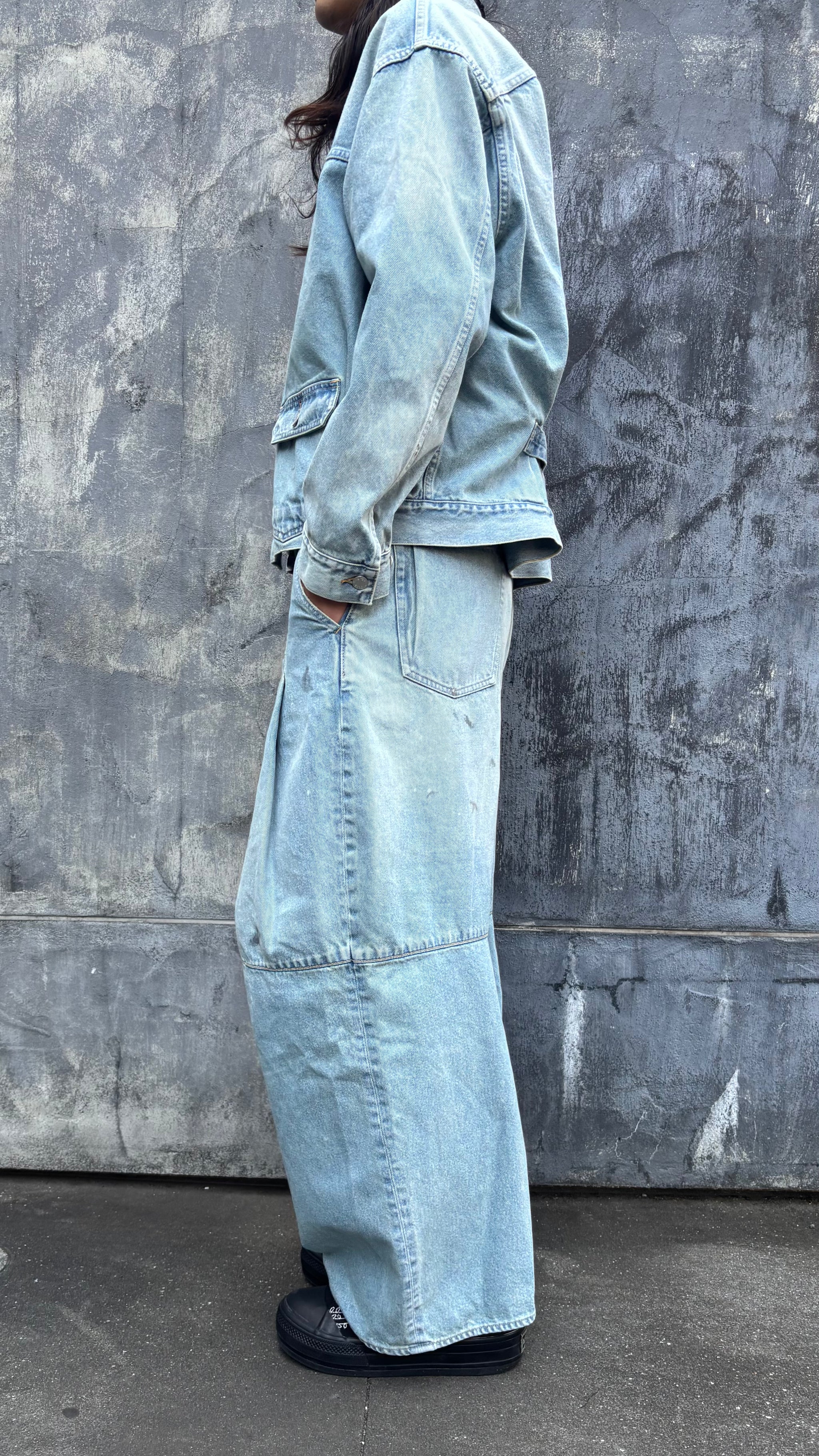 PAINTED ORDINARY CITY BAGGY – SHINYAKOZUKA
