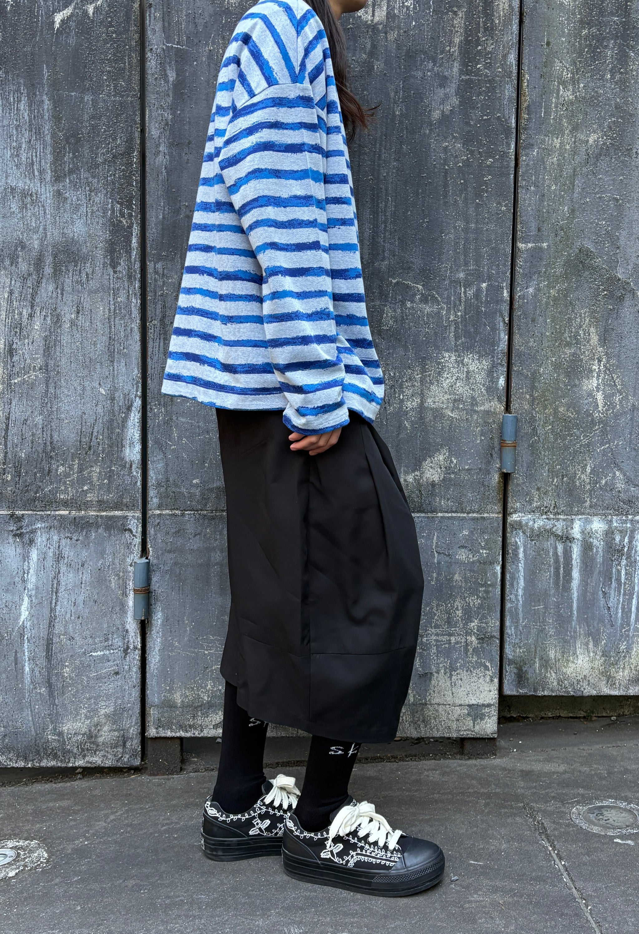 トップス SHINYAKOZUKA WONDER SPOTTING(ECRU-BLUE)S ROOM GARDENER – SHINYAKOZUKA