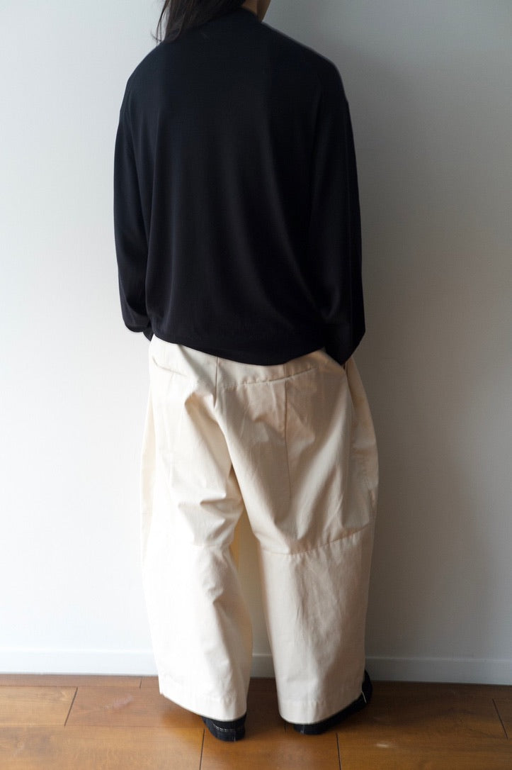 JOHN SMEDLEY◇× SHINYA KOZUKA/22AW/SMALL EMBROIDERED HIGH GAUGE/M